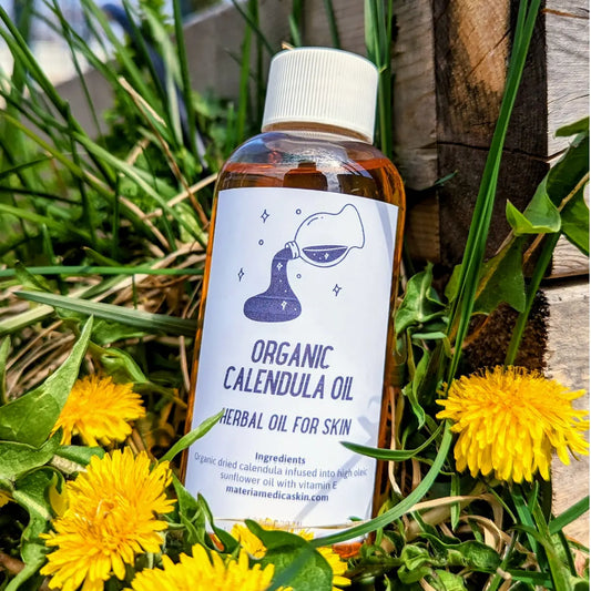 Organic Calendula Herbal Oil